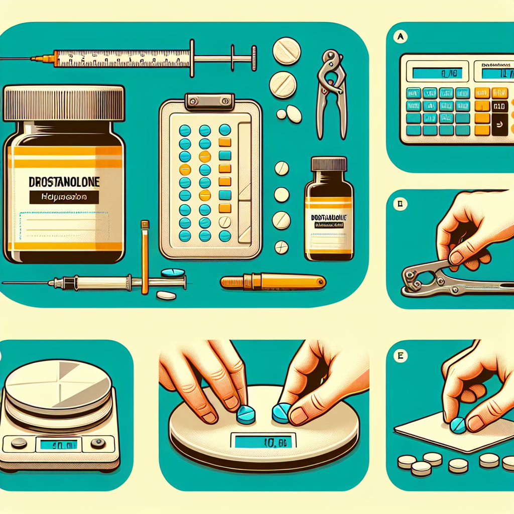 How to measure and prepare drostanolone pillole for use How to measure and prepare drostanolone pillole for use